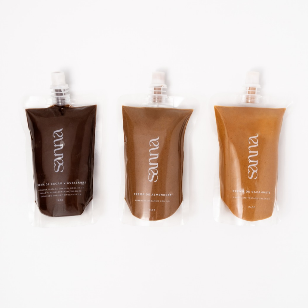 Trio Cacao-noisettes, amandes et cacahuètes